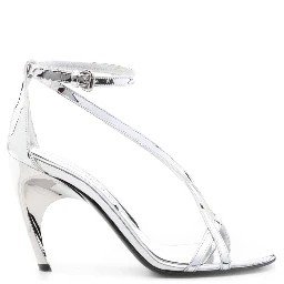 Twisted Armadillo 95mm patent sandal