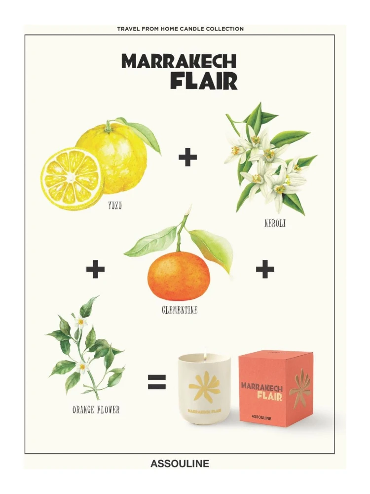 Marrakech Flair Travel From Home Candle alternative