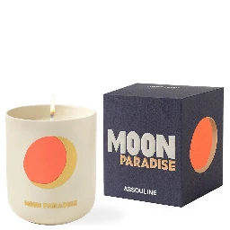 Travel From Home Moon Paradise Candle In Creme