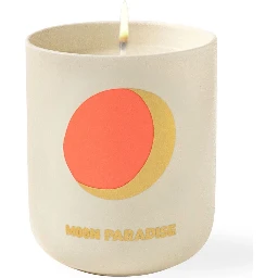 Travel From Home Moon Paradise Candle In Creme