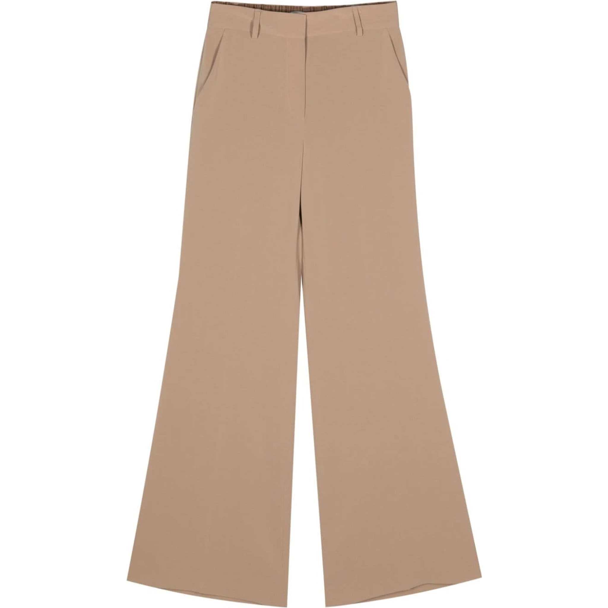 flared tailored trousers