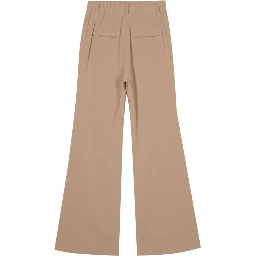 flared tailored trousers