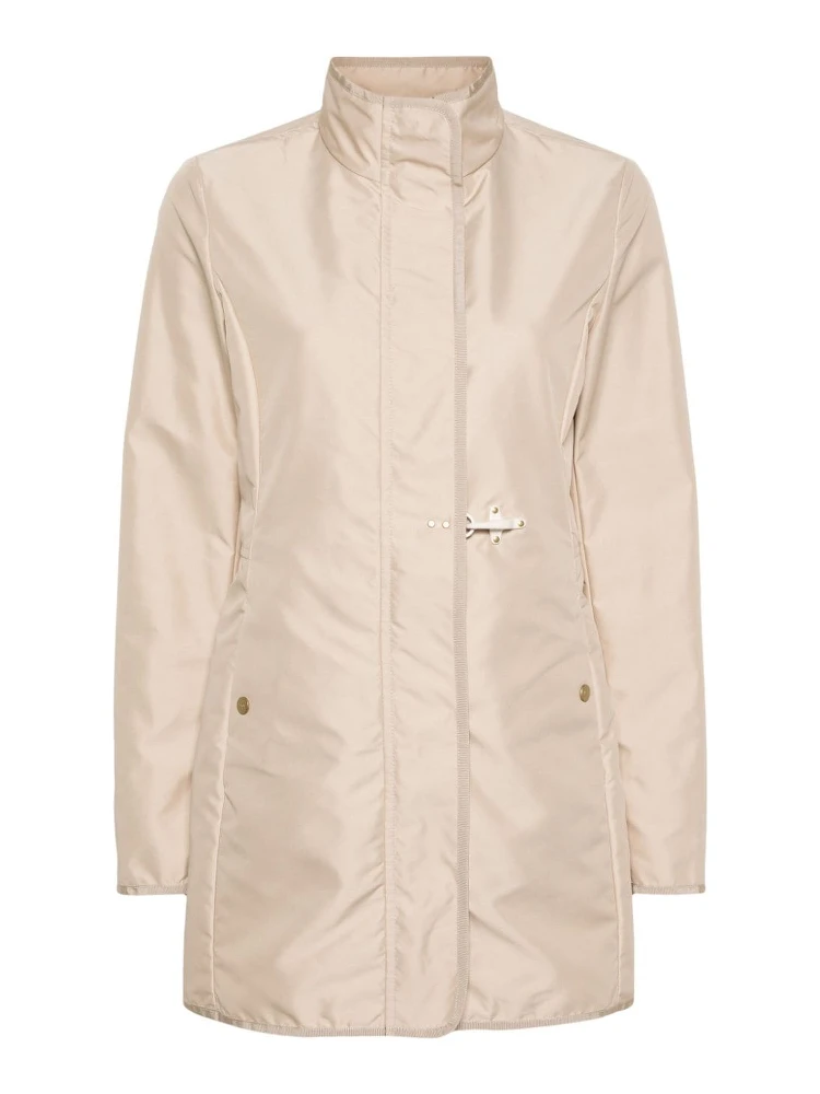 Easy Virginia Raincoat In Beige