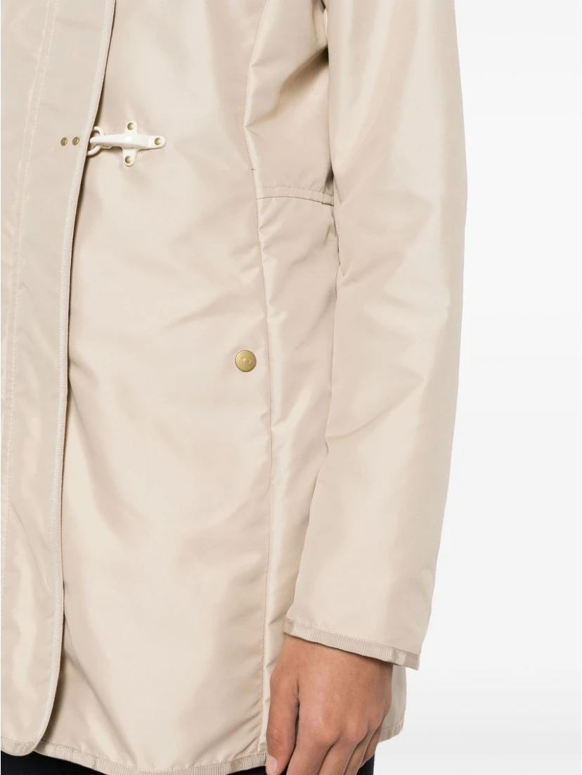 Easy Virginia Raincoat In Beige