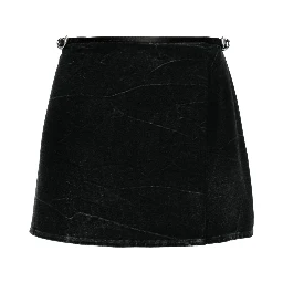 Voyou denim mini skirt