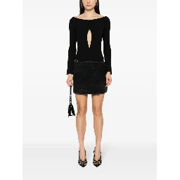 Voyou denim mini skirt