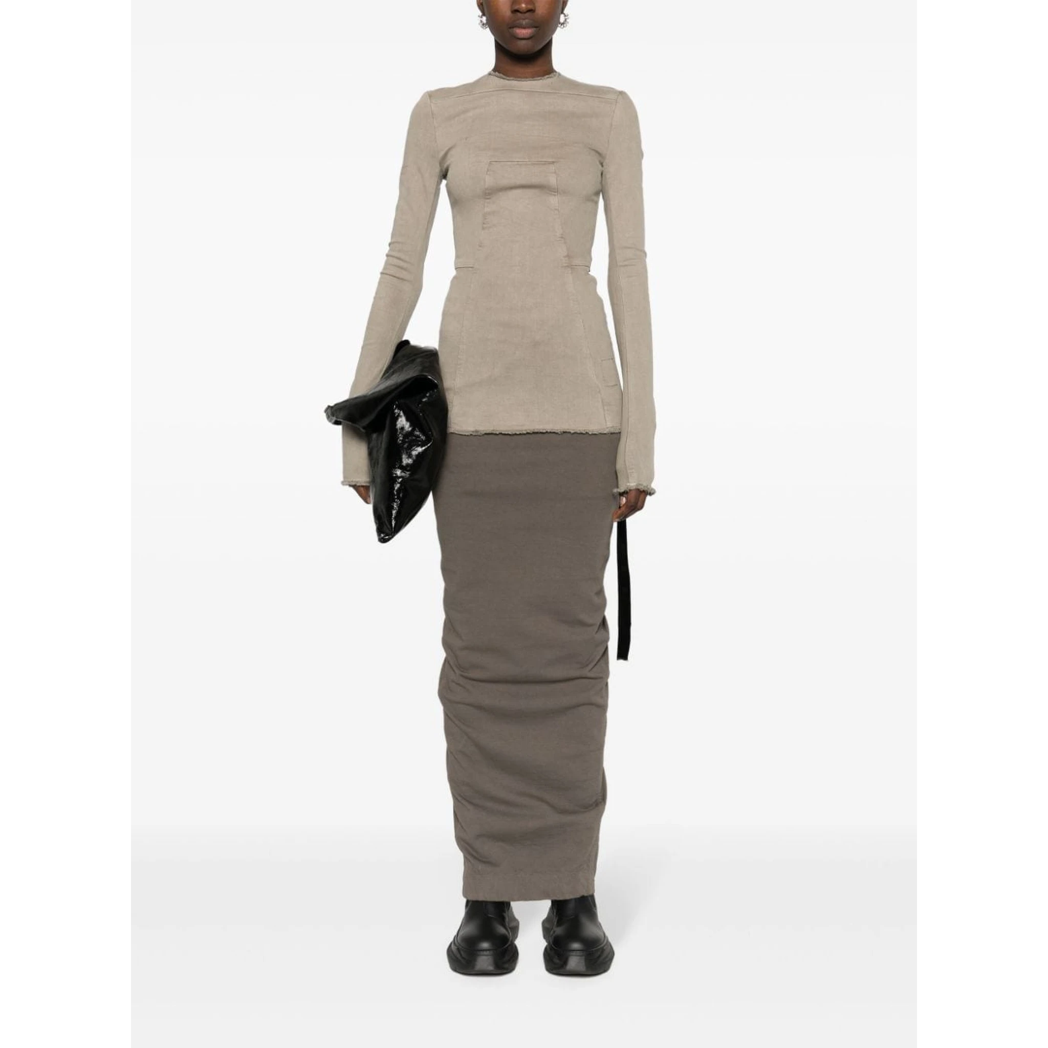 RICK OWENS DRKSHDW T-shirts and Polos Grey