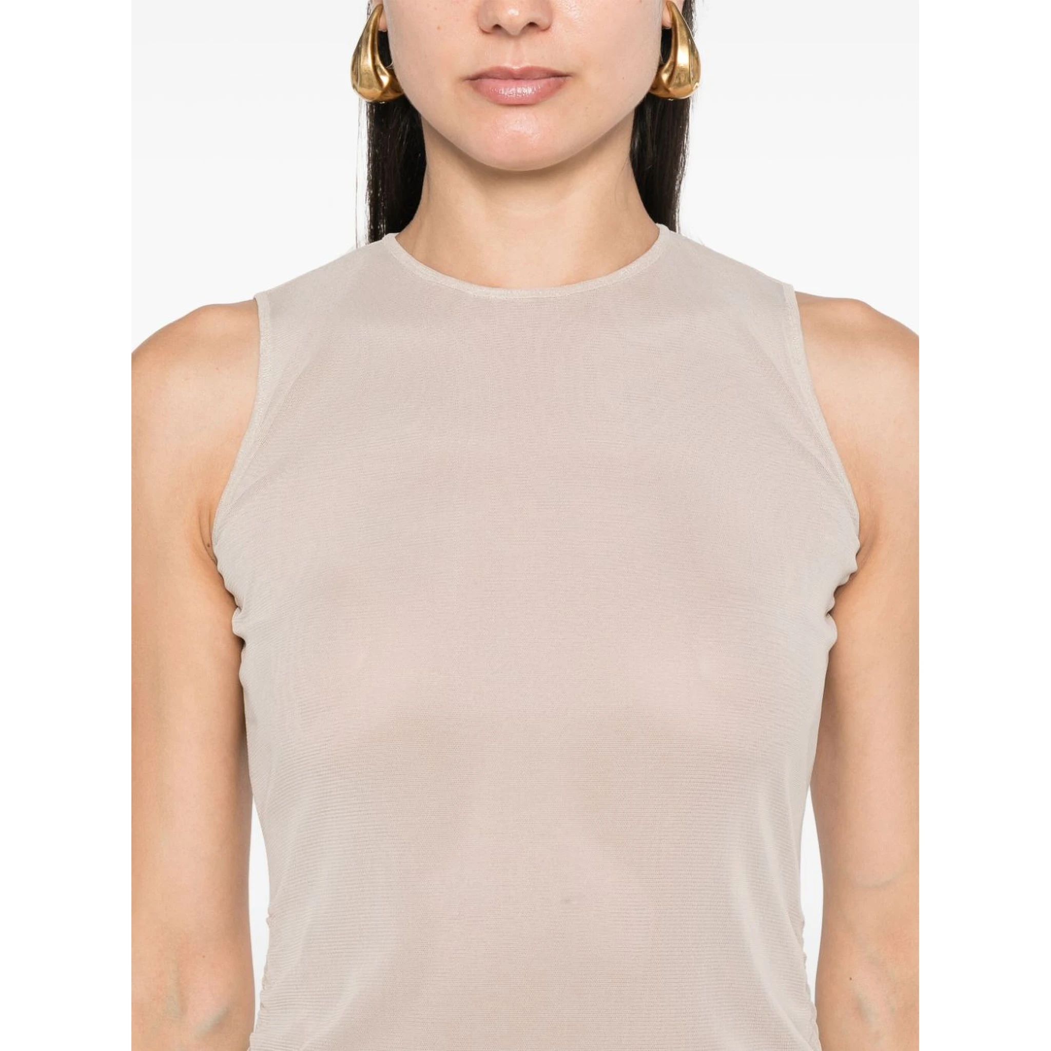 Saint Laurent Dresses Beige