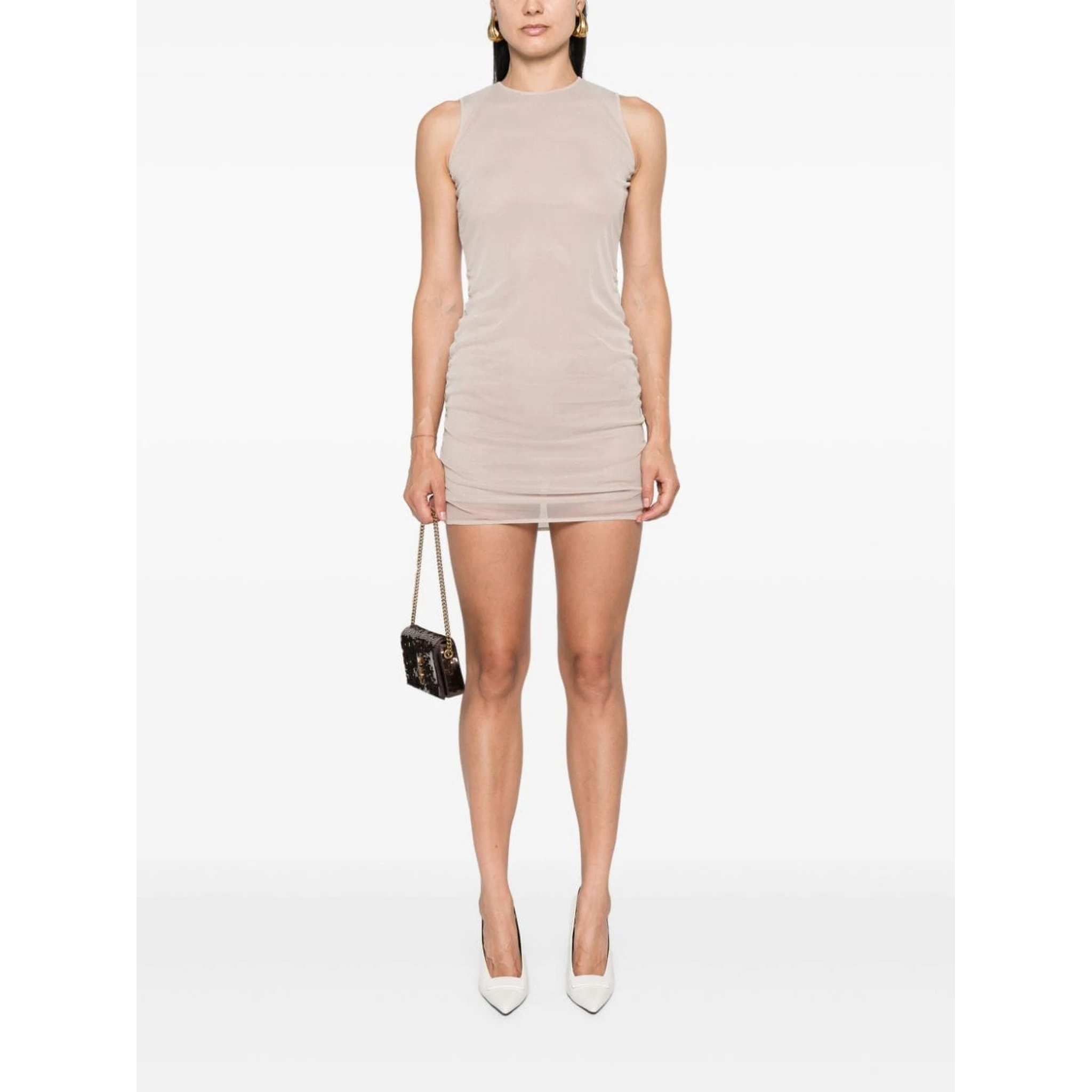 Saint Laurent Dresses Beige