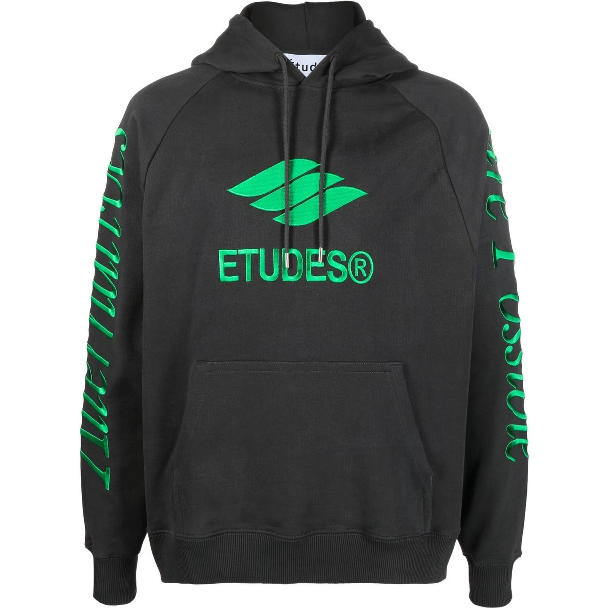 Racing Eco logo-embroidered hoodie