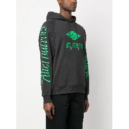 Racing Eco logo-embroidered hoodie