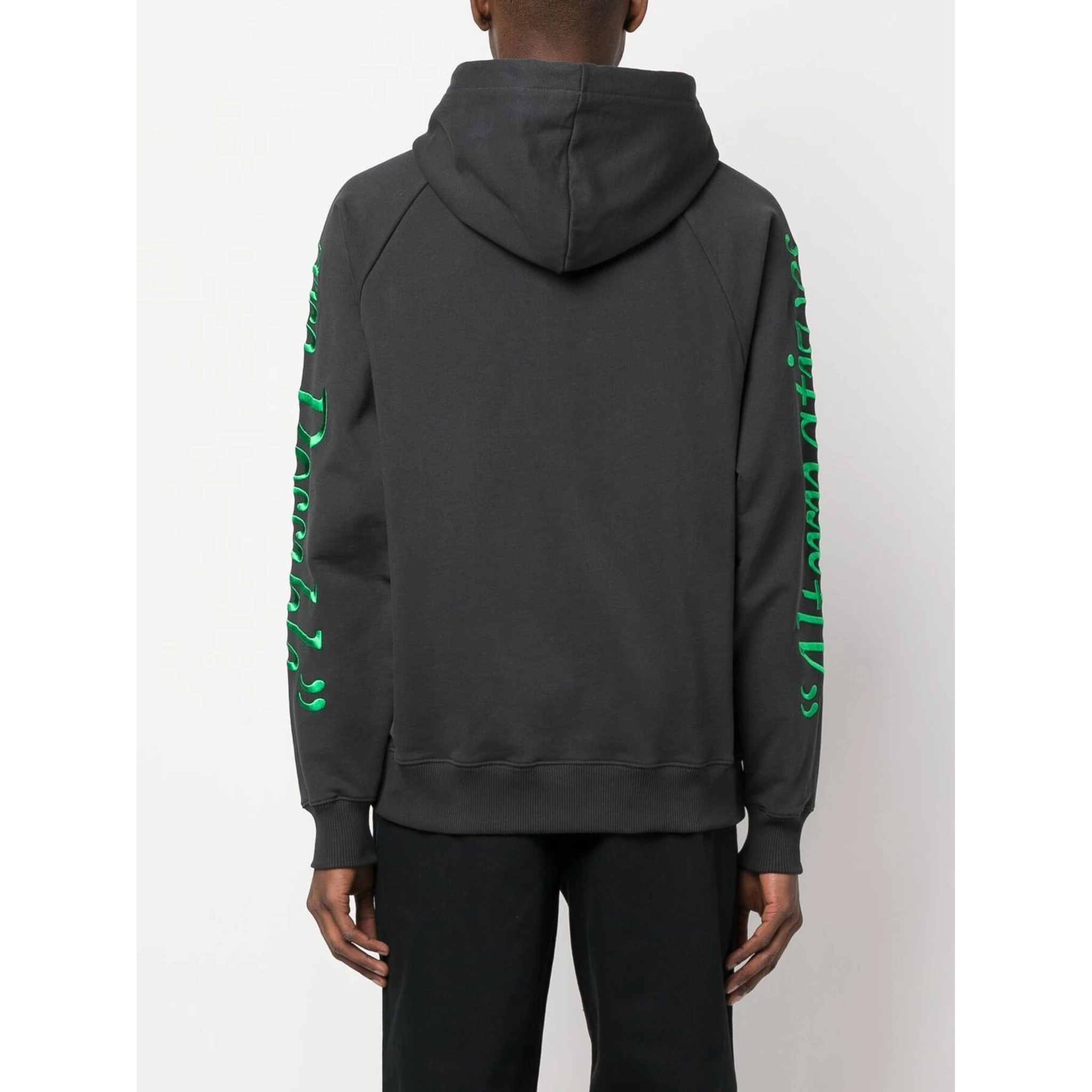 Racing Eco logo-embroidered hoodie