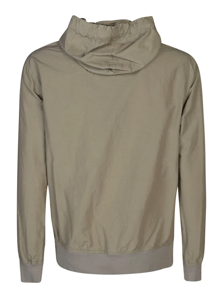 Beige Zip Hoodie Sweatshirt alternative