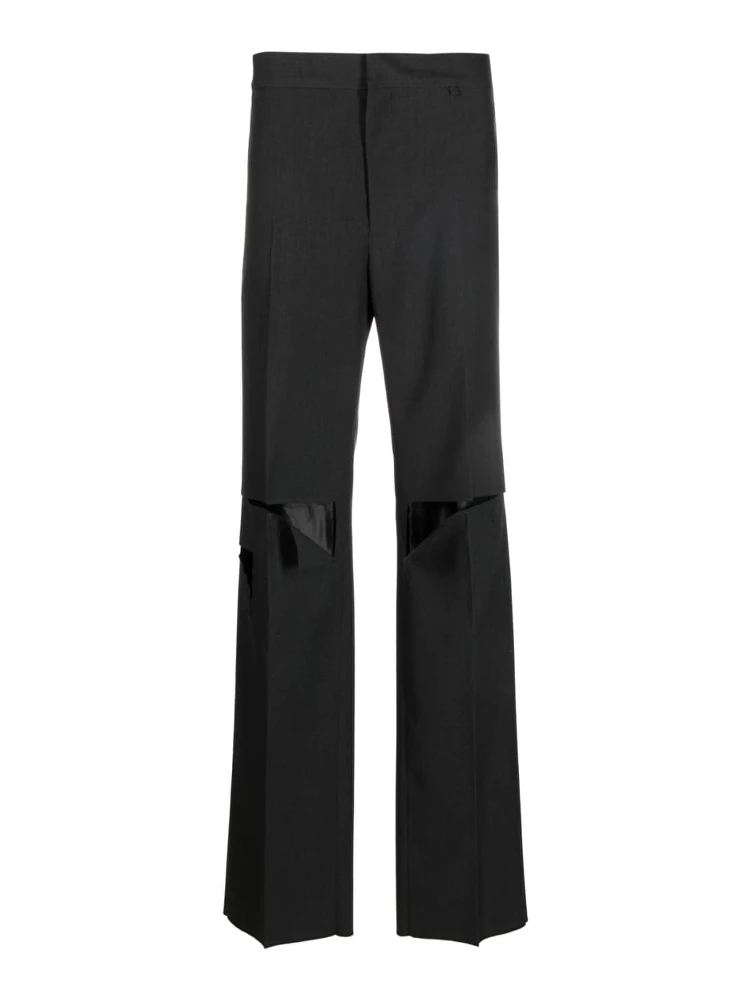 Givenchy distressed wool trousers