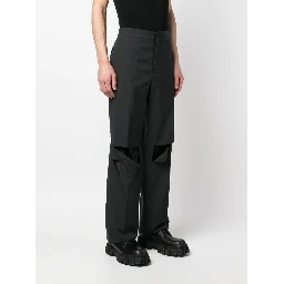 Givenchy distressed wool trousers