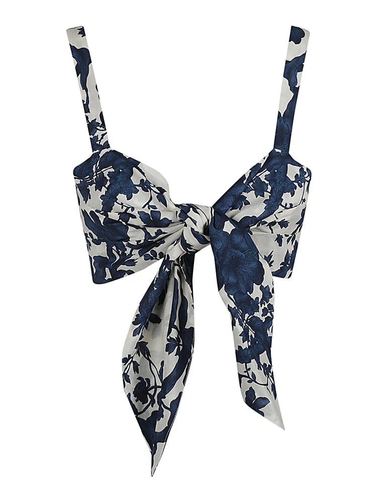 Blue Juliet Cotton Top