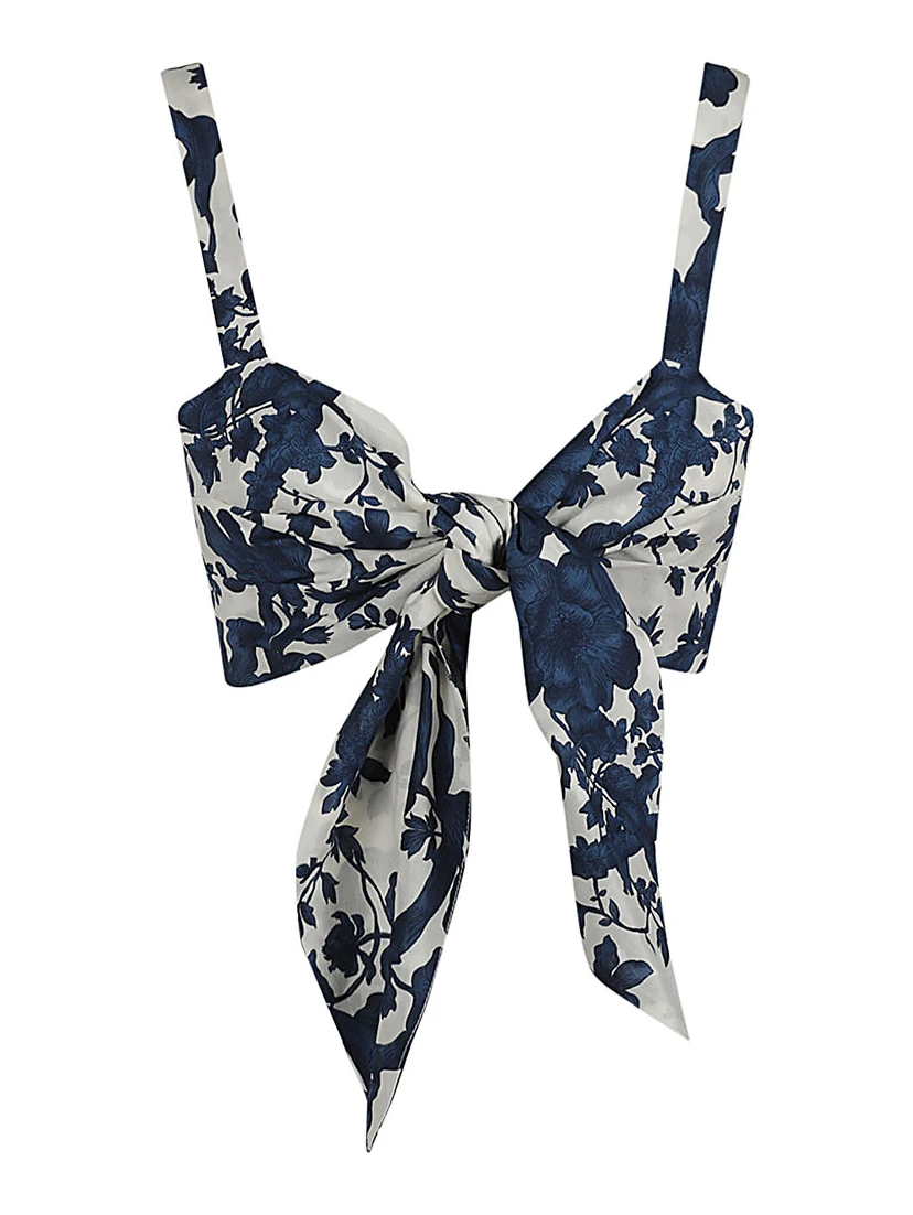 Blue Juliet Cotton Top