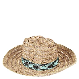 Multicolor Raffia Sombrero Hat