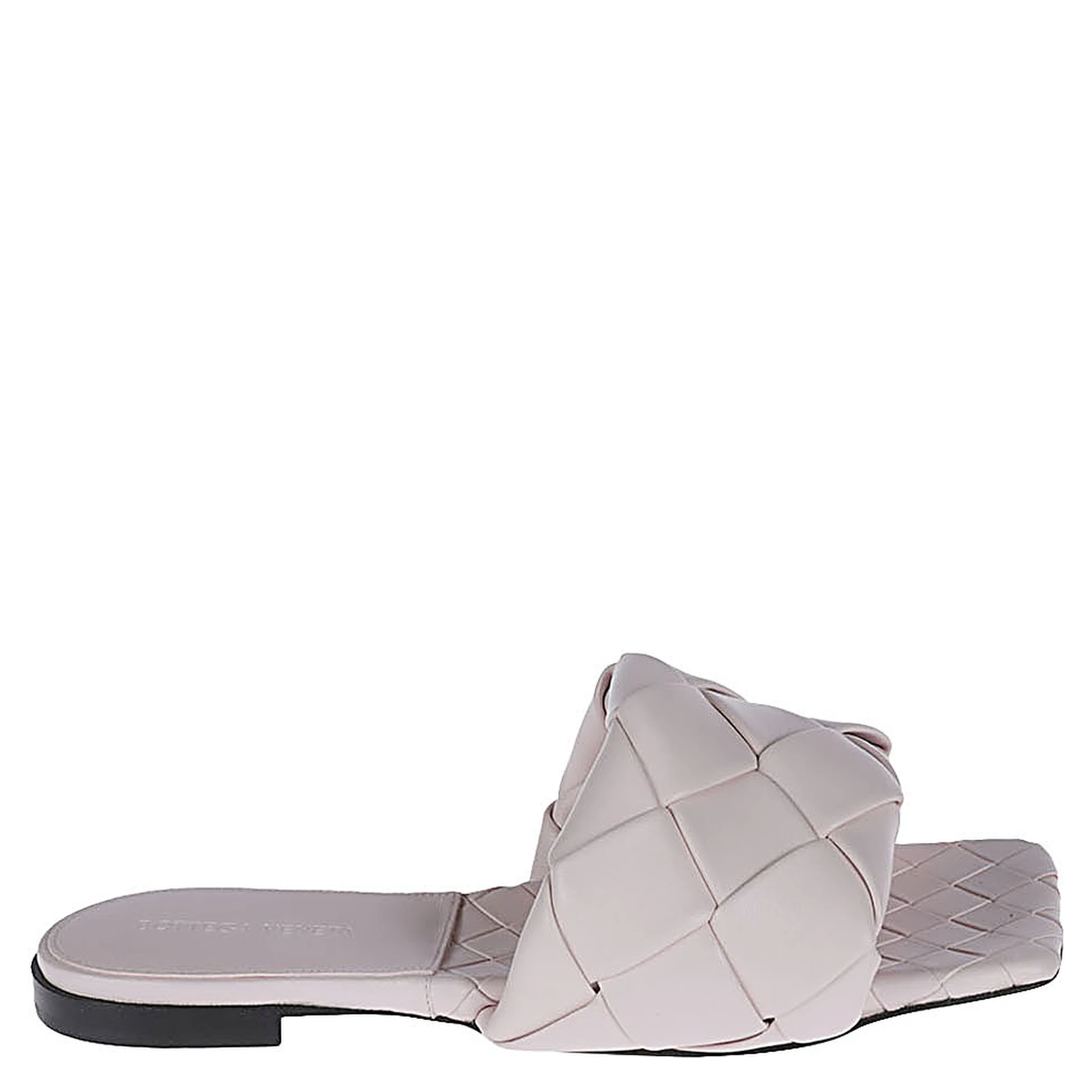Lido Leather Flat Sandals