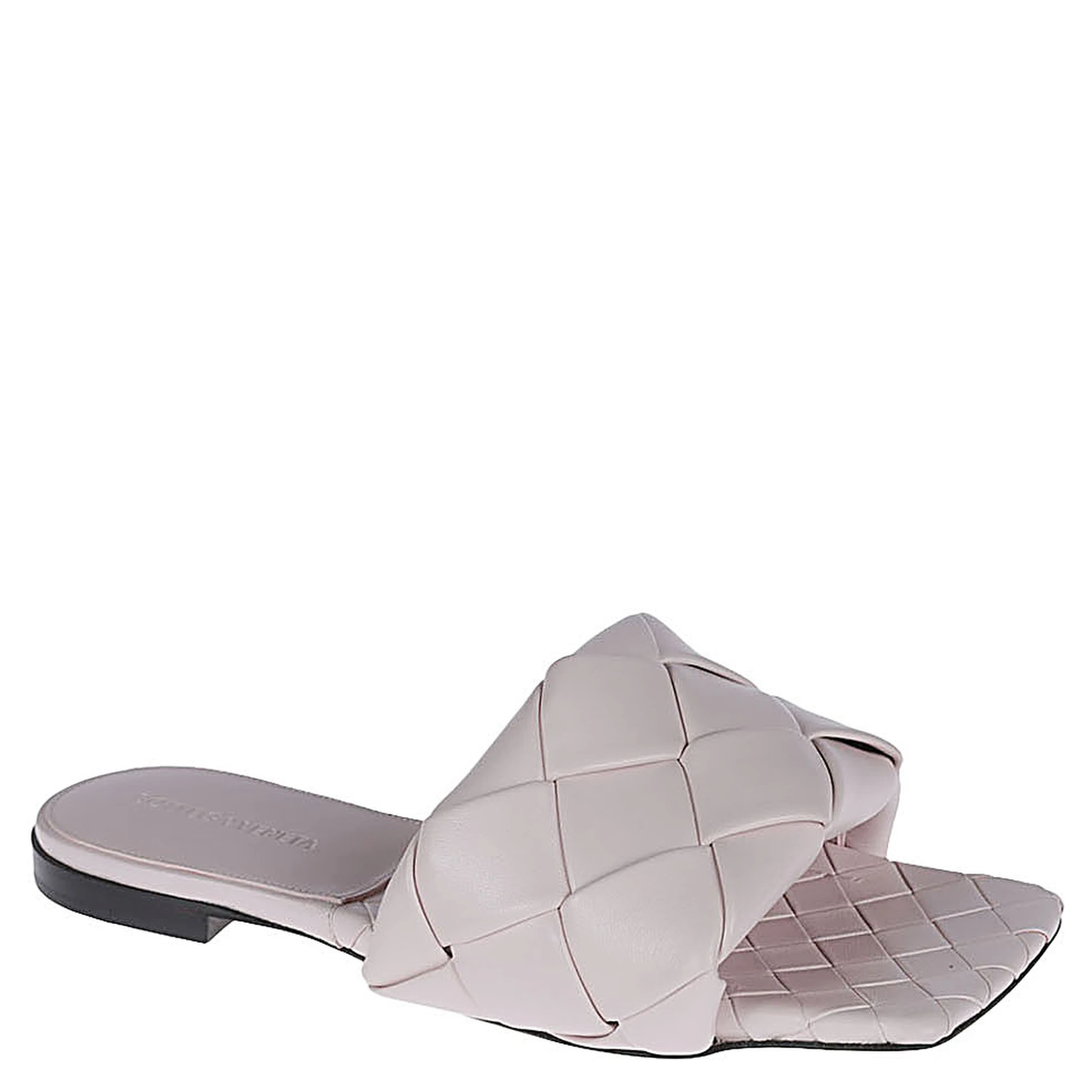 Lido Leather Flat Sandals