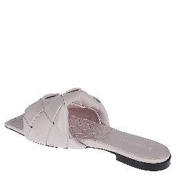Lido Leather Flat Sandals