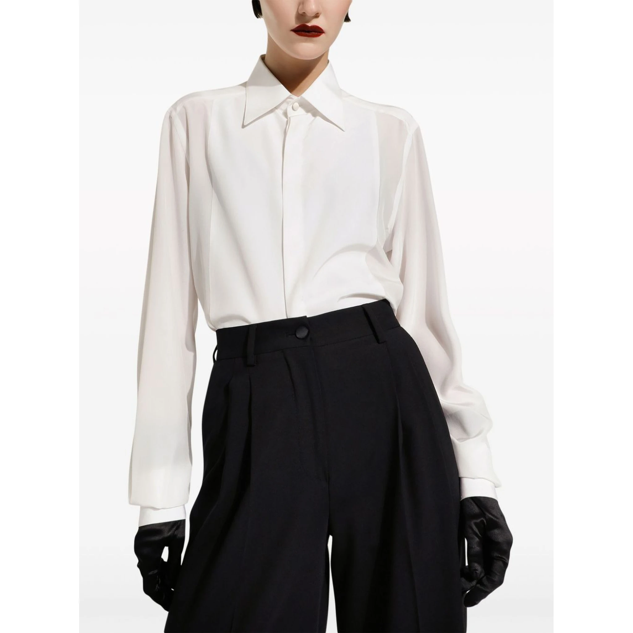 ilk crepe-de-chine shirt