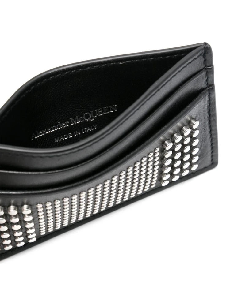 studded leather card holder alternative