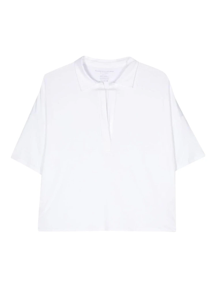 Majestic T-shirts and Polos White