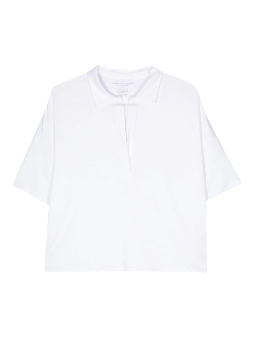 Majestic T-shirts and Polos White