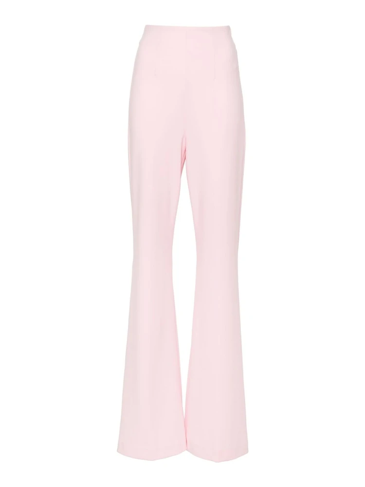 Women's High-waisted Trousers In Lilac