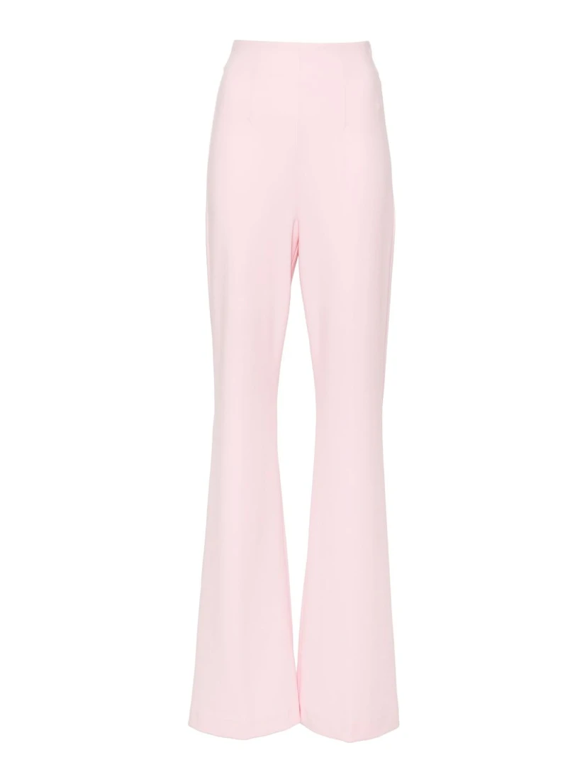 Women's High-waisted Trousers In Lilac