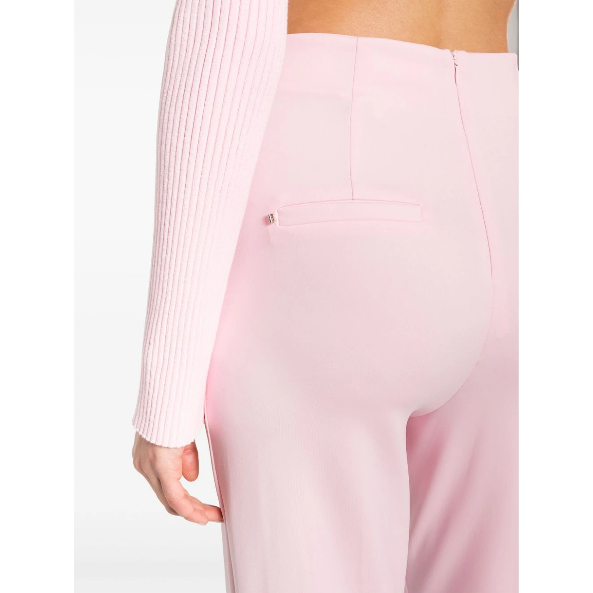Women's High-waisted Trousers In Lilac