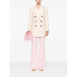 Women's High-waisted Trousers In Lilac