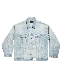 Balenciaga Coats Clear Blue