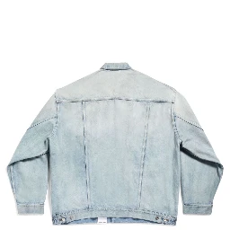 Balenciaga Coats Clear Blue