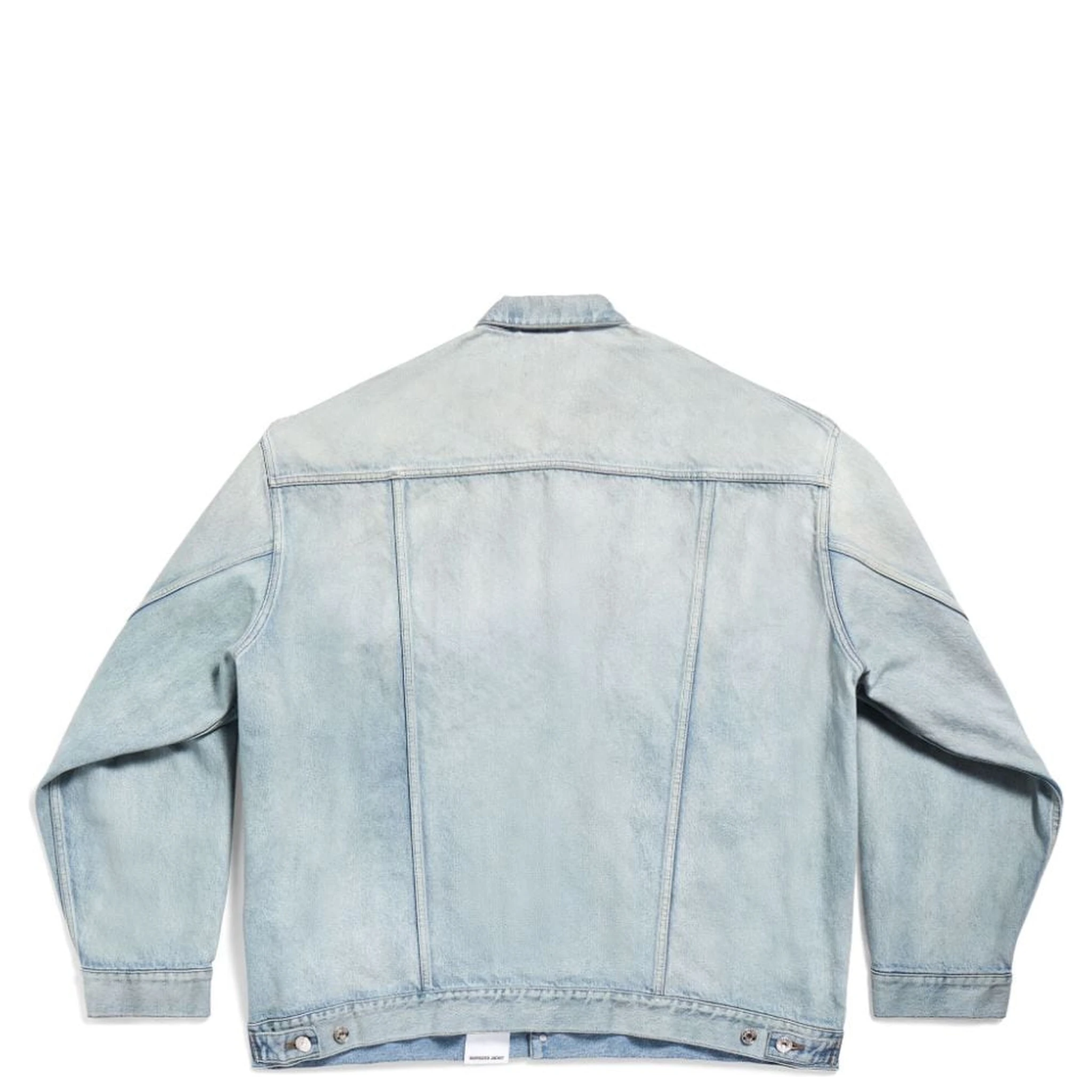 Balenciaga Coats Clear Blue