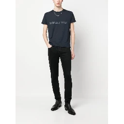 Saint Laurent  T-shirts and Polos Blue