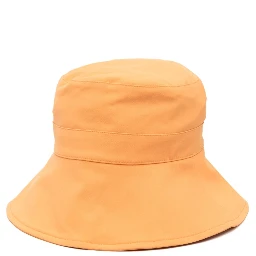 Bando Cotton Blend Wide Brim Hat In Orange