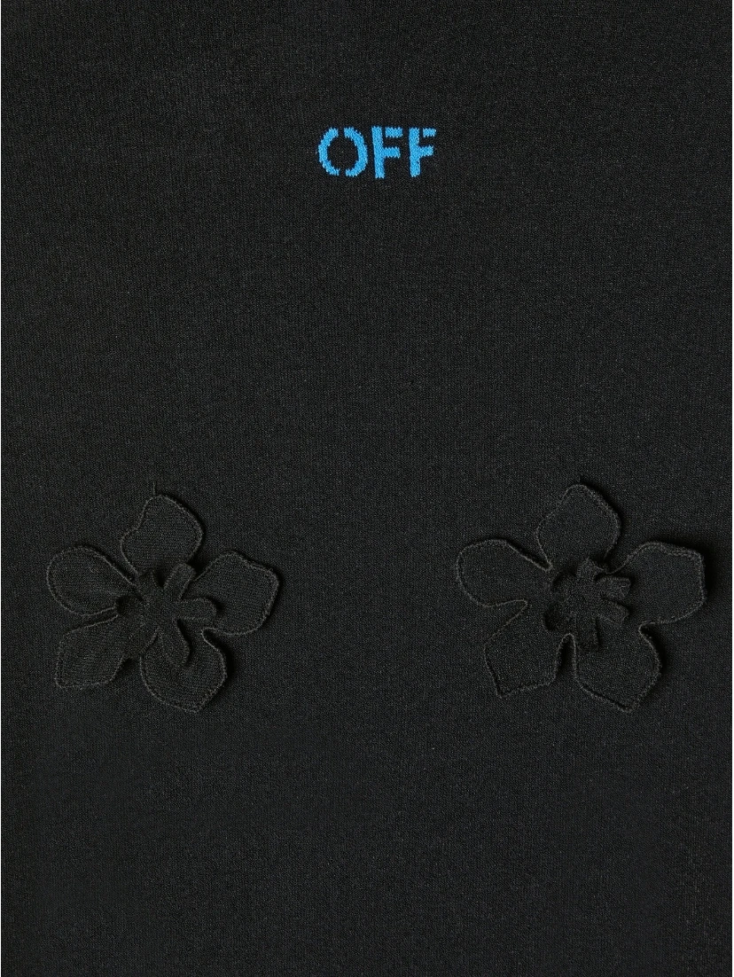 Off White Dresses Black