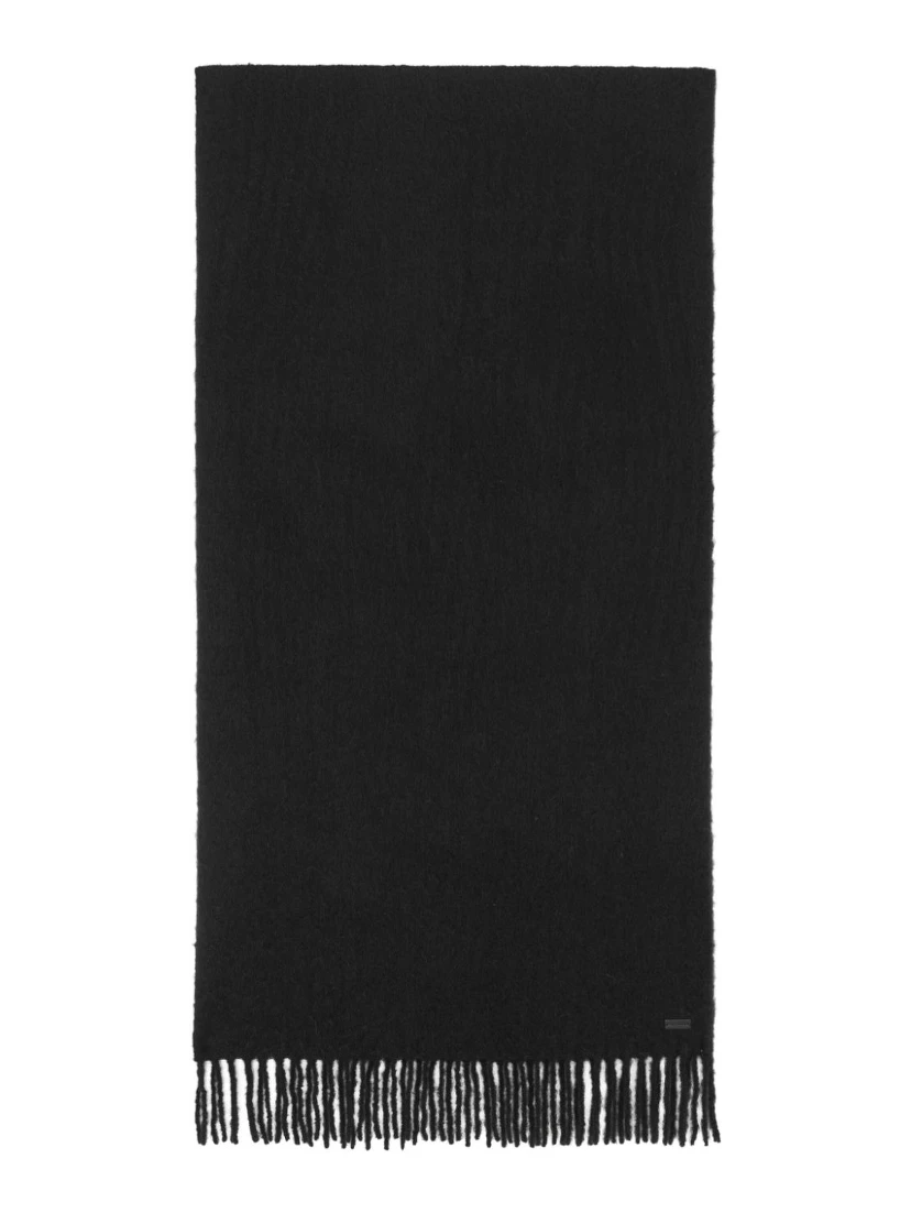 Saint Laurent  Scarfs Black