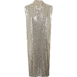 Shimmering Knit Mini Dress In Pink