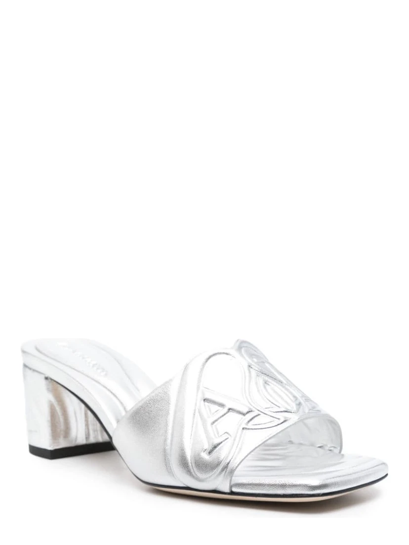 Alexander McQueen Sandals Silver