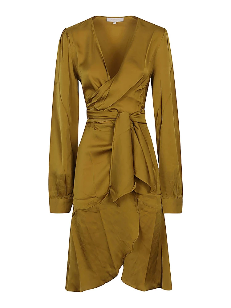 SILK95FIVE Dresses Golden