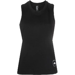 Ribbed Tank Top In Black