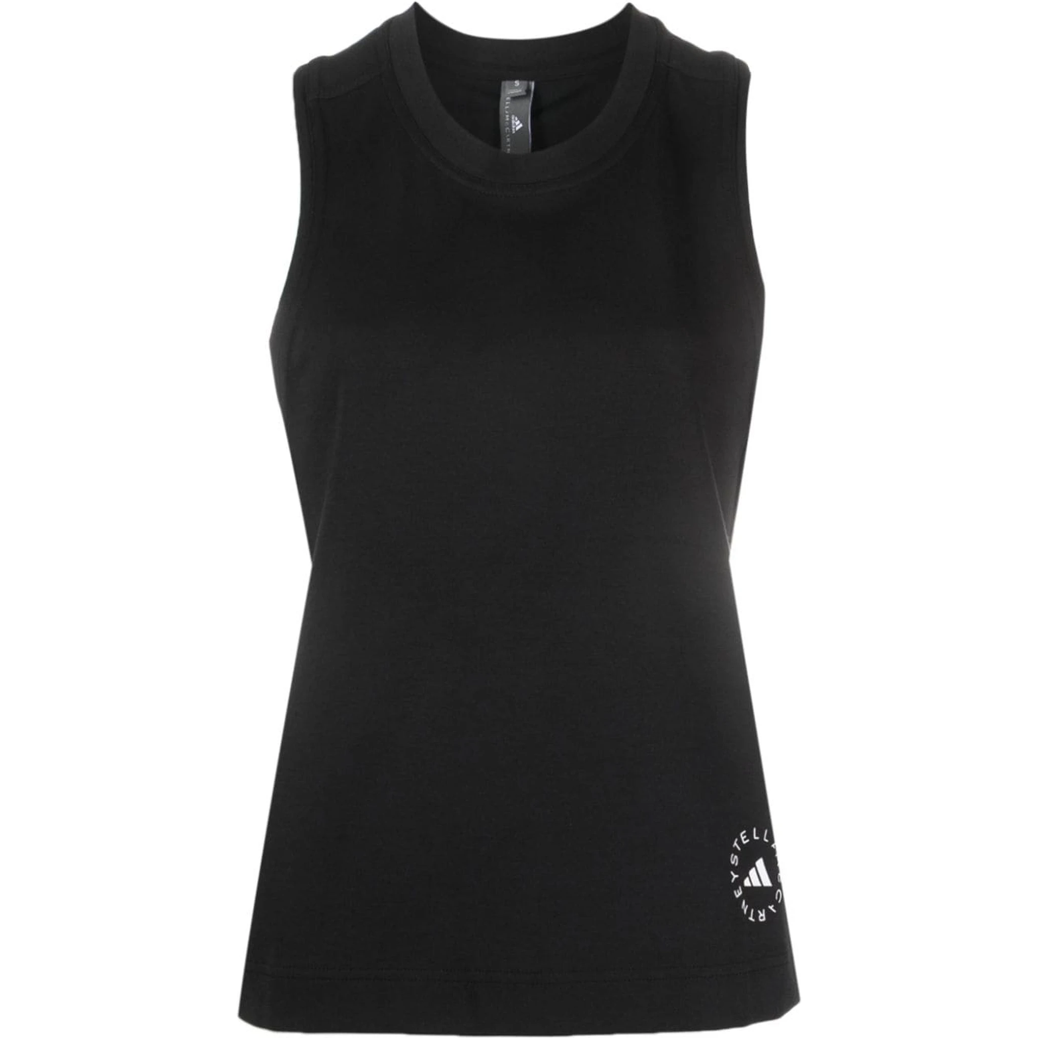 Ribbed Tank Top In Black