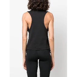 Ribbed Tank Top In Black