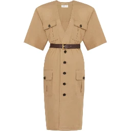 Saharienne shirt dress