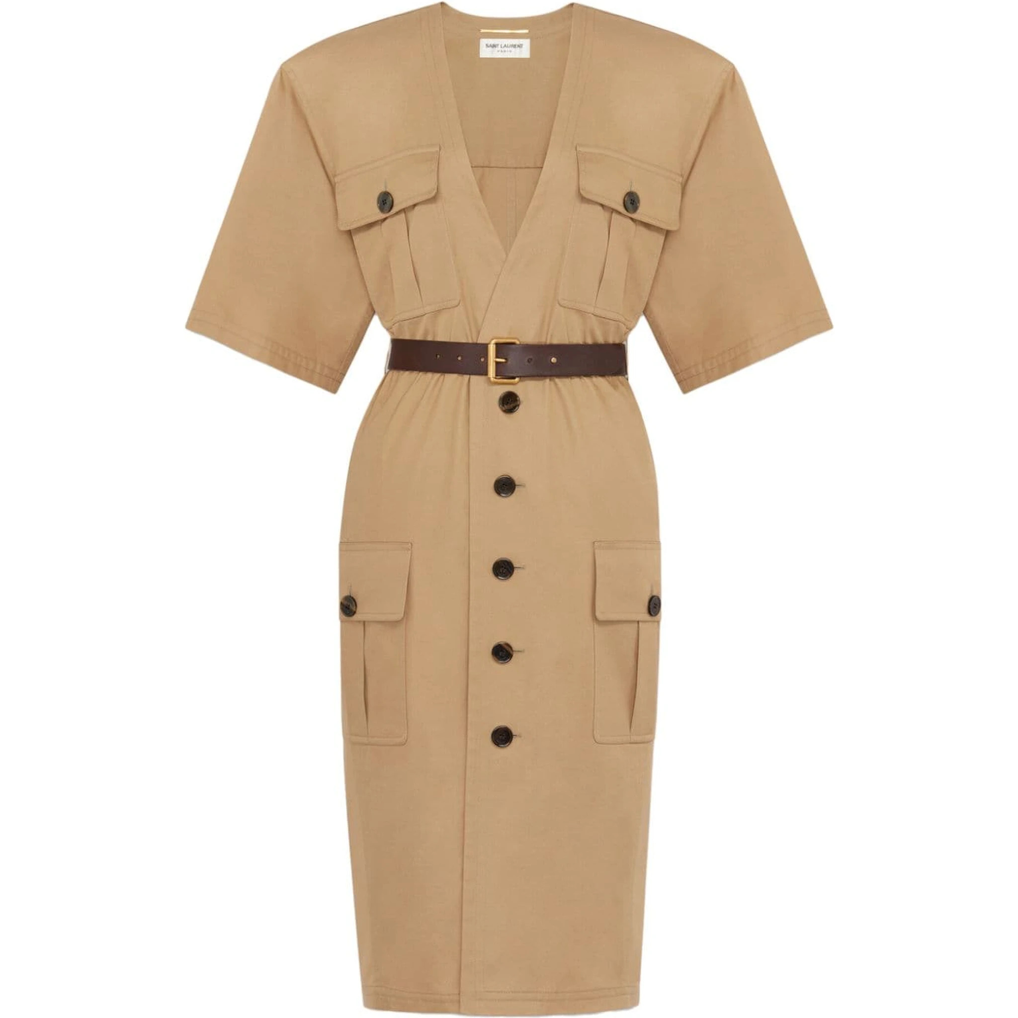 Saharienne shirt dress