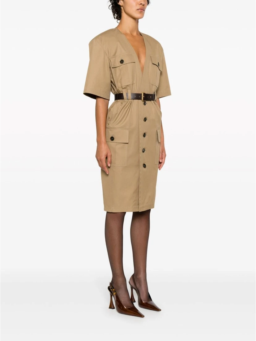 Saharienne shirt dress