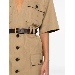 Saharienne shirt dress